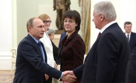Владимир Путин встретился с руководителями ФНПР