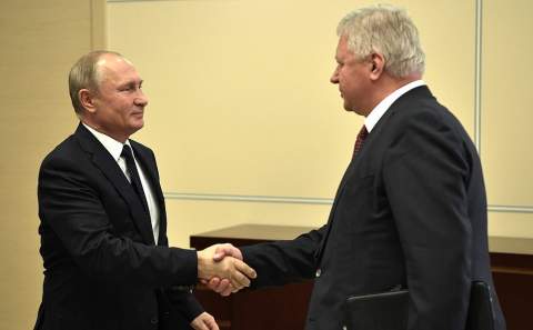 Встреча с главой Федерации независимых профсоюзов Михаилом Шмаковым
