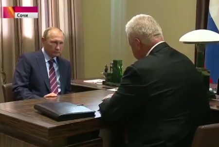 Встреча Михаила Шмакова с Владимиром Путиным по поводу МРОТ