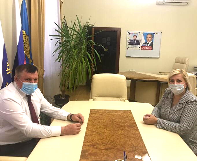 Встреча с главой города Ишима Федором Борисовичем Шишкиным
