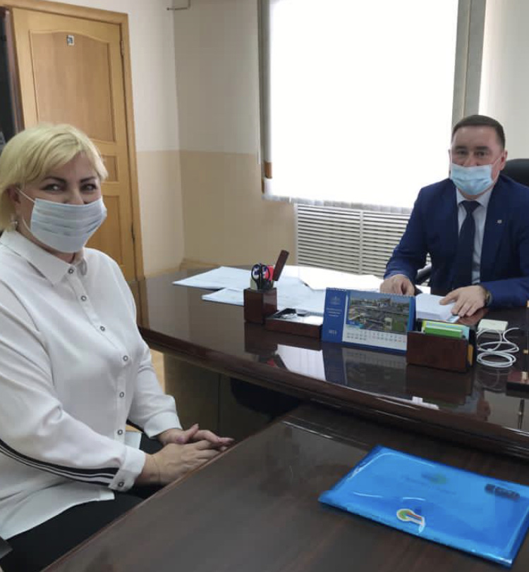 Рабочая встреча с Главой Армизонского МР Александром Робкановым