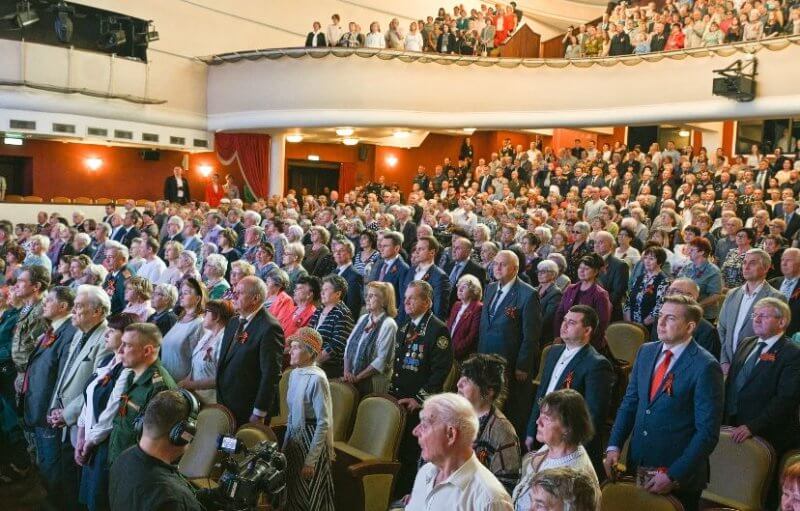 Концерт посвященной 78-ой годовщине Победы в Великой Отечественной войне